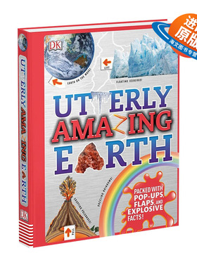英文原版 精装 Utterly Amazing Earth 神奇的地球 精装 英文版 进口英语原版书籍儿童外文书