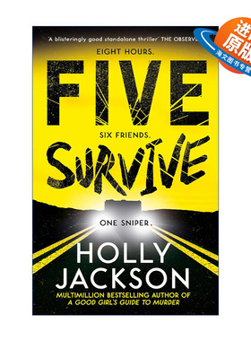 英文原版 Five Survive 五人幸存 Holly Jackson畅销悬疑新作 好女孩的谋杀指南作者新书 英文版 进口英语原版书籍