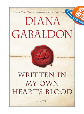 英文原版 Written in My Own Heart's Blood Outlander 08 异乡人8 古战场传奇 精装 英文版 进口英语原版书籍