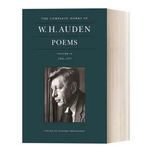 英文版 精装 奥登全集 Volume Poems The Complete Works 进口书籍 Auden 英文原版 第二卷 诗歌 1940–1973年