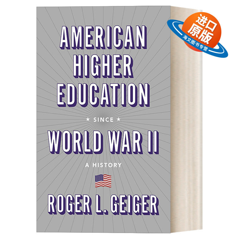 英文原版 American Higher Education since World War II 美国高等教育史 学习与文化 从学院建立到二战 英文版 进口英语原版书籍