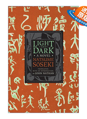 英文原版 Light and Dark 明暗 夏目漱石Soseki Natsume 英文版 进口英语原版书籍