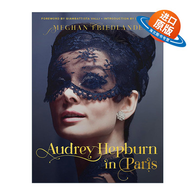 英文原版 Audrey Hepburn in Paris 奥黛丽·赫本在巴黎 精装 英文版 进口英语原版书籍