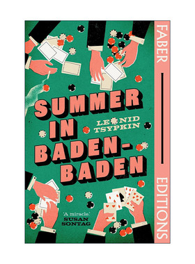 英文原版 Summer in Baden-Baden 巴登夏日 关于陀思妥耶夫斯基的一切 列昂尼德·茨普金 英文版 进口英语原版书籍