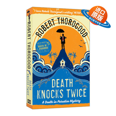 英文原版 A Death In Paradise Mystery 3 Death Knocks Twice 天堂岛疑云3 英国古典推理剧集番外小说  进口英语原版书籍