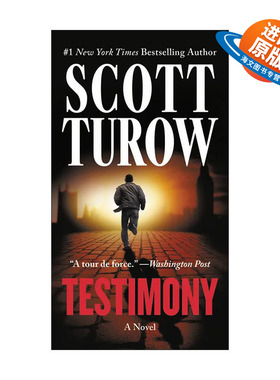 英文原版 Testimony 证词 Scott Turow 英文版 进口英语原版书籍