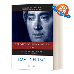 英文原版 David Hume A Treatise of Human Nature 人性论 第2卷 大卫·休谟 英文版 进口英语原版书籍