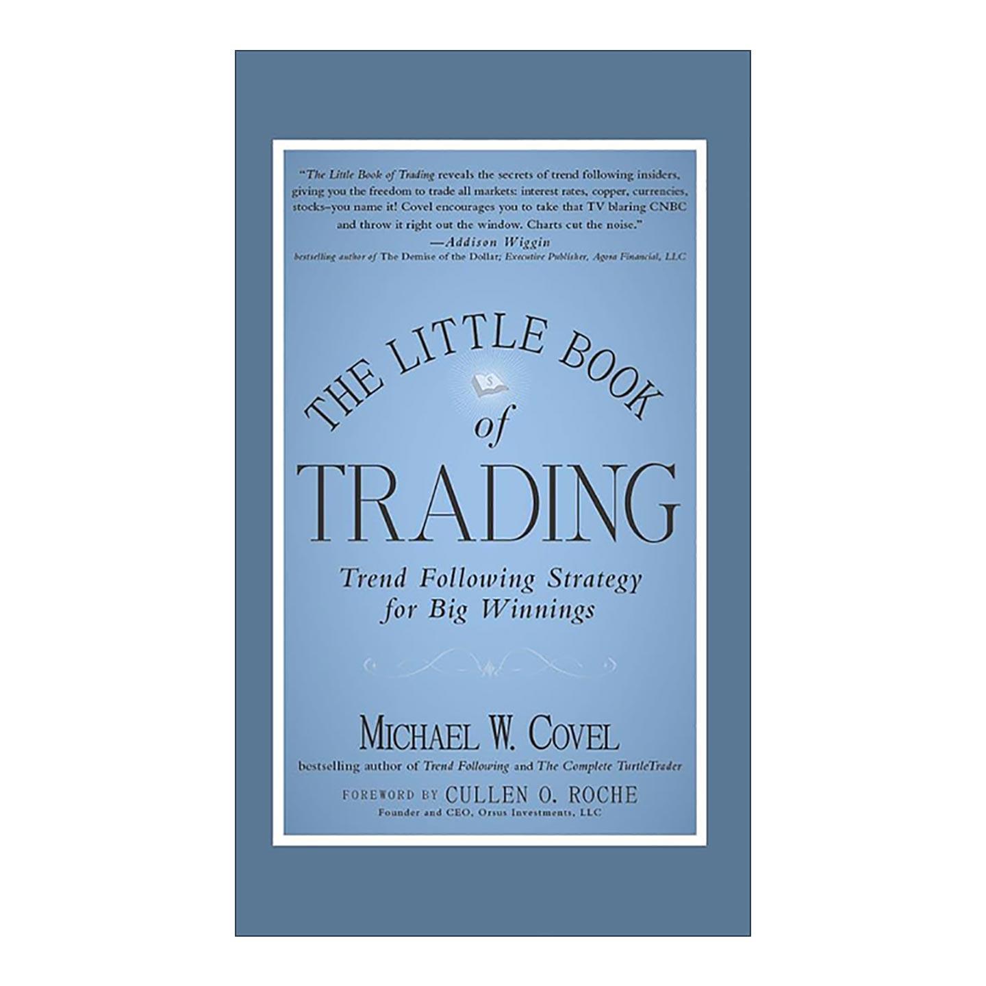 英文原版 The Little Book of Trading 交易的小书 大赢家的趋势跟随策略 精装 英文版 进口英语原版书籍