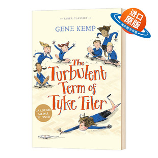 麻煩事 Gene Turbulent Kemp The 吉恩坎普 Tyke 英語書 泰克提勒 兒童故事 英文原版 Term Tiler 英文版 經(jīng)典 卡內(nèi)基兒童文學(xué)獎