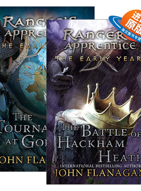 英文原版 Ranger's Apprentice The Early Years 皇家骑士 早年系列1-2册 儿童奇幻动作冒险小说 John Flanagan 英文版 进口书籍