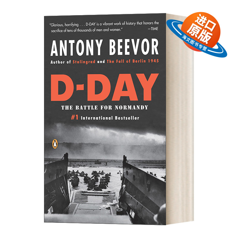 英文原版 D-Day The Battle for Normandy 诺曼底登陆 Antony Beevor安东尼 比弗 英文版 进口英语原版书籍