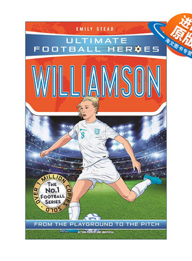 英文原版 Leah Williamson 超级足球明星人物传记 莉娅·威廉森 2022女足欧洲杯冠军  英文版 进口英语原版书籍