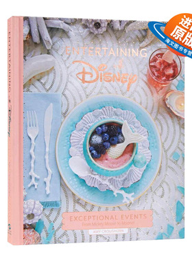 英文原版 精装 Entertaining with Disney Exceptional Events From Mickey Mouse to Moana 迪士尼娱乐 英文版 进口英语原版书籍