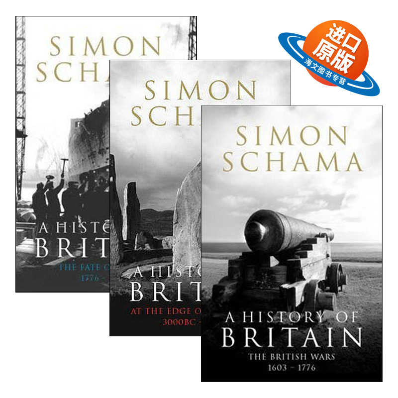 英文原版 A History of Britain - Volume 1-3 英国史 卷1-3册 英文版 进口英语原版书籍
