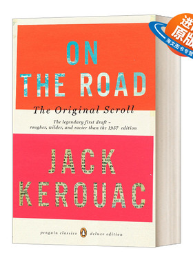 英文原版 On the Road The Original Scroll 在路上 企鹅经典豪华毛边版 Jack Kerouac 英文版 进口英语原版书籍外文小说