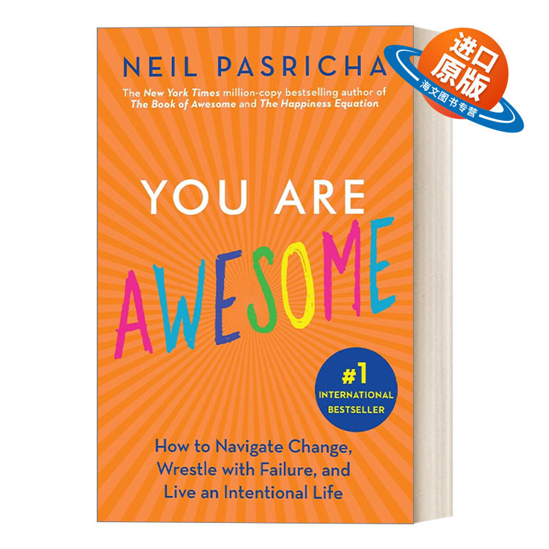 英文原版 You Are Awesome 你其实很棒 建立稳定而持续的适应力法则 尼尔帕斯理查 英文版 进口英语原版书籍