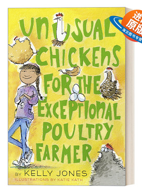 英文原版 Unusual Chickens for the Exceptional Poultry Farmer 非凡的鸡场才有非凡的鸡 儿童幽默故事小说 英文版 进口书