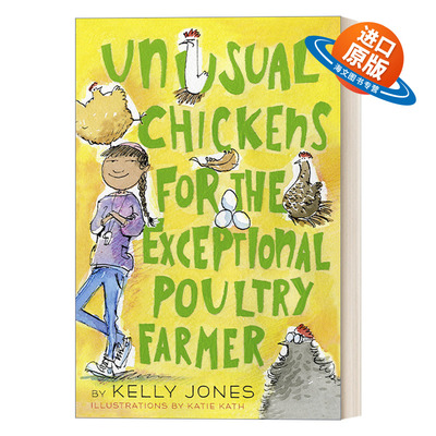 英文原版 Unusual Chickens for the Exceptional Poultry Farmer 非凡的鸡场才有非凡的鸡 儿童幽默故事小说 英文版 进口书