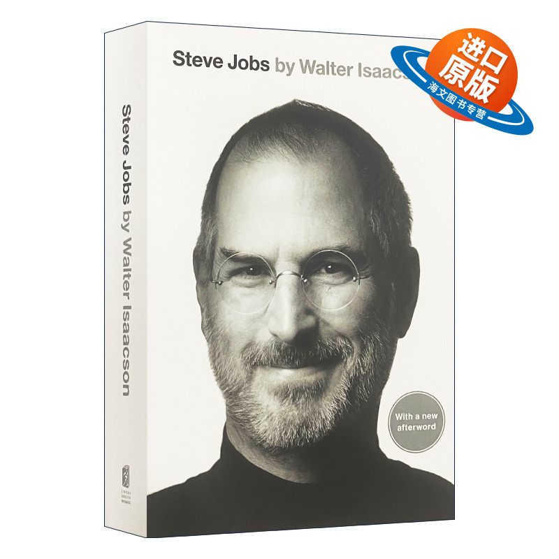英文原版 Steve Jobs 史蒂夫·乔布斯传 美国版 10周年平装版 英文版 进口英语原版书籍