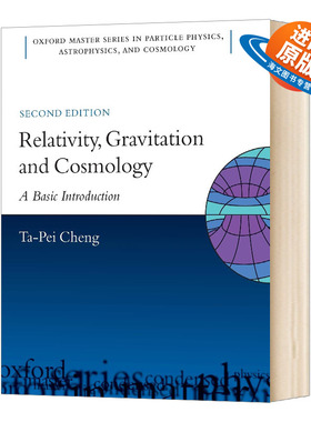 英文原版 Relativity  Gravitation and Cosmology 相对论 引力和宇宙学 基础导论 英文版 进口英语原版书籍