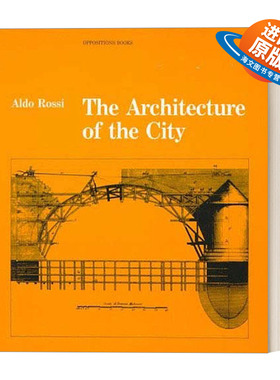 英文原版 The Architecture of the City Oppositions Books 城市建筑学 Aldo Rossi阿尔多罗西 英文版 进口英语原版书籍