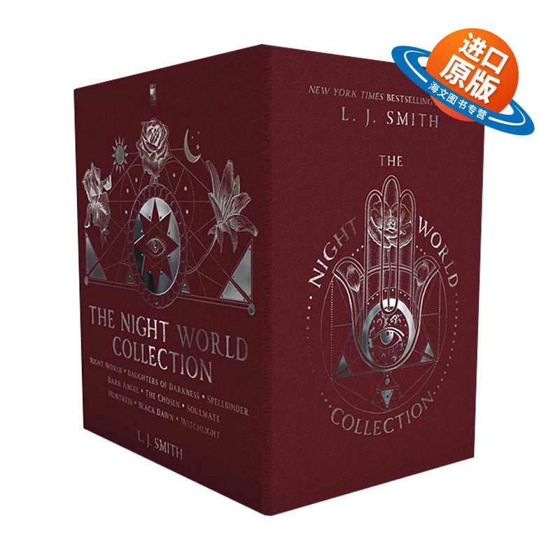 英文原版 The Night World Collection Boxed Set 黑暗世界9册盒装 精装 吸血鬼日记作者L.J.Smith 神秘小说 英文版 进口英语书籍