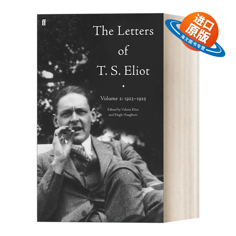 英文原版 The Letters of T. S. Eliot Volume 2 1923-1925 T.S.艾略特书信集 第二卷 精装 英文版 进口英语原版书籍