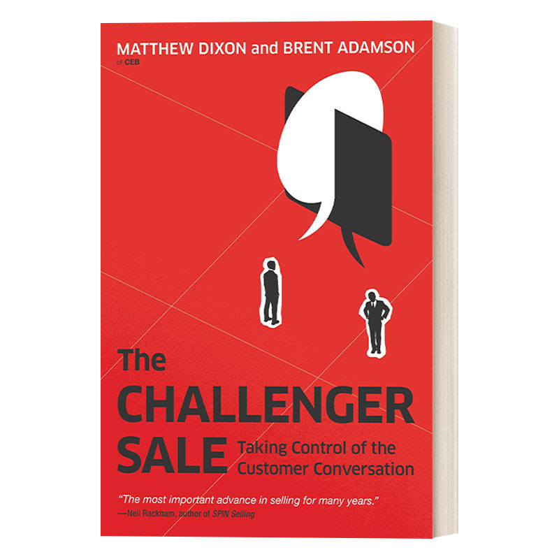 英文原版 the challenger sale 挑战式销售引爆第四次销售革命 商业