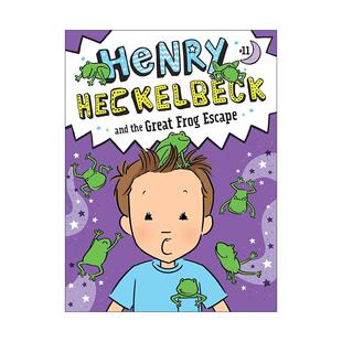 英文原版 Henry Heckelbeck and the Great Frog Escape 亨利·赫克贝克系列11 英文版 进口英语原版书籍