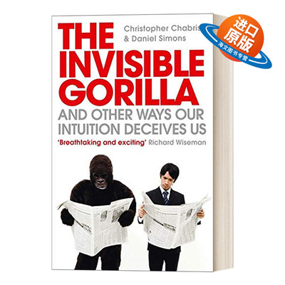 英文原版 The Invisible Gorilla 看不见的大猩猩 无处不在的6大错觉 克里斯托弗·查布利斯 英文版 进口英语原版书籍