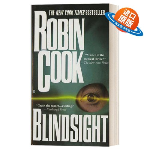 英文原版 Blindsight A Medical Thriller 盲视 医疗惊悚悬疑小说 纽约时报畅销书作者Robin Cook 简装 英文版 进口英语原版书籍