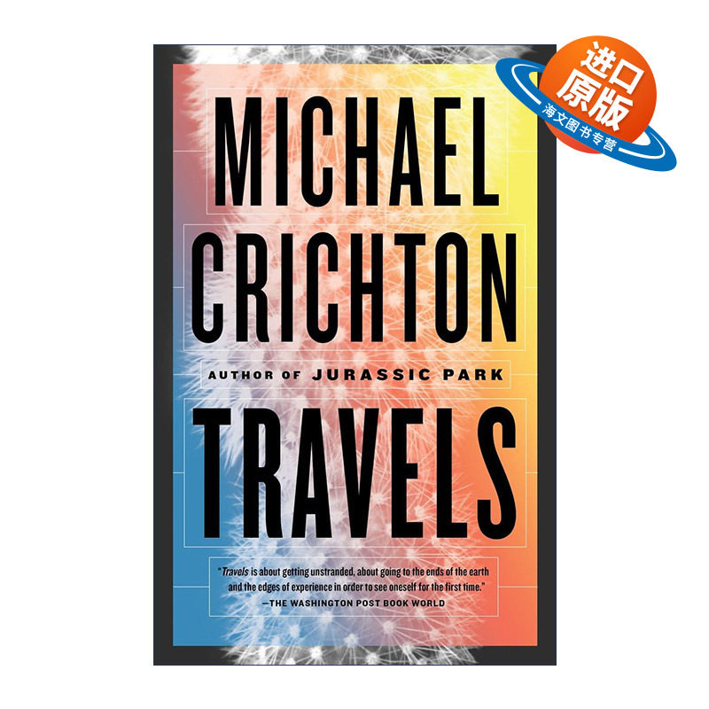 英文原版 Travels Vintage Departures 游记 侏罗纪公园作者Michael Crichton迈克尔·克莱顿 英文版 进口英语原版书籍