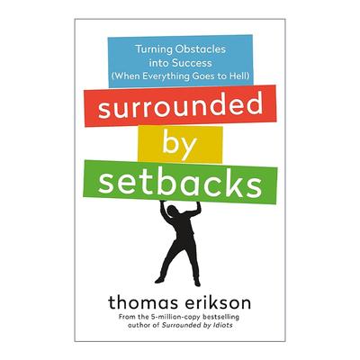 英文原版 Surrounded by Setbacks 被挫折包围 化险为夷 英文版 进口英语原版书籍