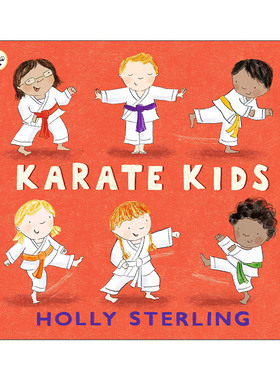 英文原版 Karate Kids 空手道孩子 儿童运动主题绘本 英文版 进口英语原版书籍