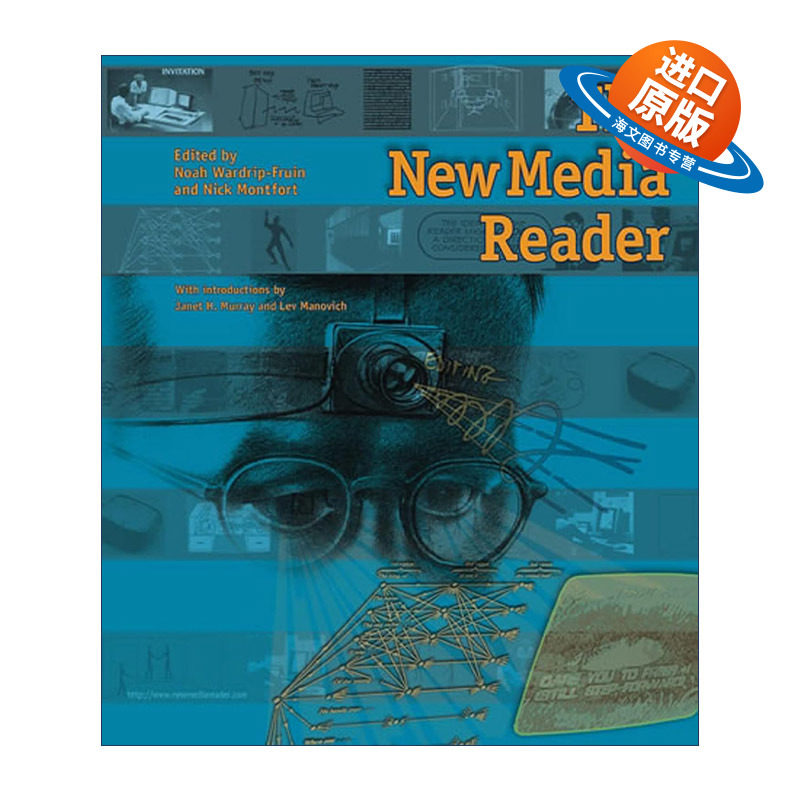 英文原版 The New Media Reader The MIT Press 新媒体读本 加州大学计算媒体教授Noah Wardrip-Fruin 精装 进口英语原版书籍