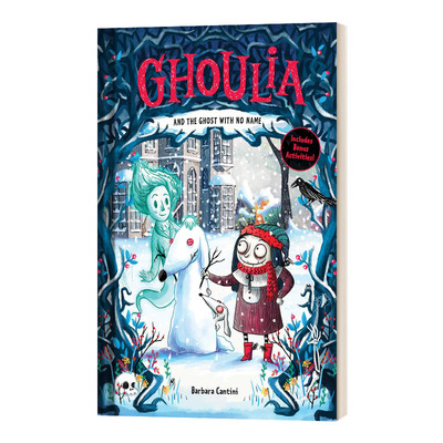 英文原版 精装 Ghoulia And The Ghost With No Name Book #3 怪诞庄园的柯莉亚3 儿童文学章节书 精装 英文版 进口英语原版书籍