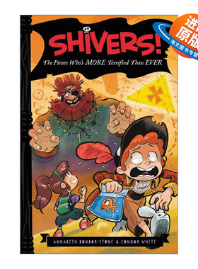 英文原版 Shivers! #4 The Pirate Who’s More Terrified than Ever 抖笑小海盗4 章节书 精装 英文版 进口英语原版书籍