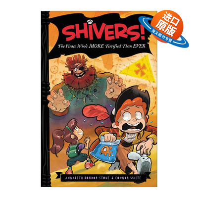 英文原版 Shivers! #4 The Pirate Who’s More Terrified than Ever 抖笑小海盗4 章节书 精装 英文版 进口英语原版书籍