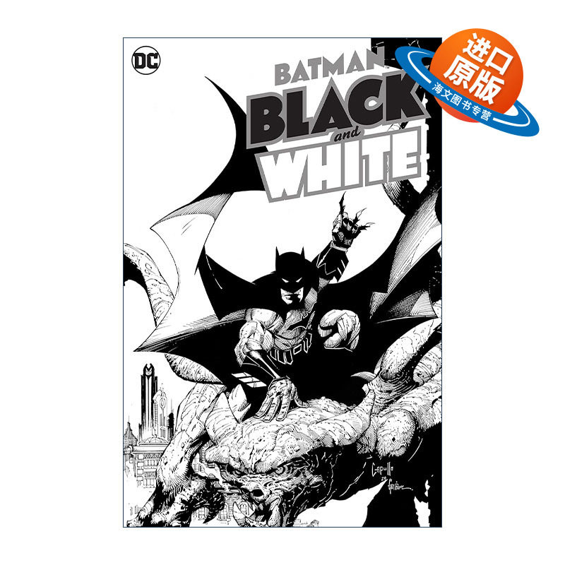 英文原版 Batman: Black and White 蝙蝠侠 黑与白 DC漫画 英文版 进口英语原版书籍