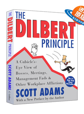 英文原版 The Dilbert Principle 呆伯特法则 上班异言堂 企业管理漫画 英文版 进口英语原版书籍