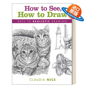 英文原版 How to See How to Draw 如何看 如何画 铅笔素描写实技法 Claudia Nice 英文版 进口英语原版书籍