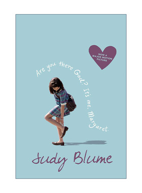 英文原版 Are You There God? It's Me  Margaret. 神啊，你在吗？我是玛格丽特 影视封面 Judy Blume 英文版 进口英语原版书籍
