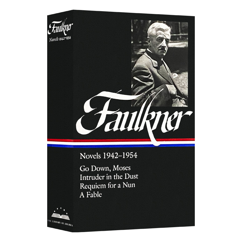 英文原版小说 William Faulkner Novels 1942-1954 LOA #73 威廉·福克纳小说 精装美国文库 英文版 进口英语原版书籍