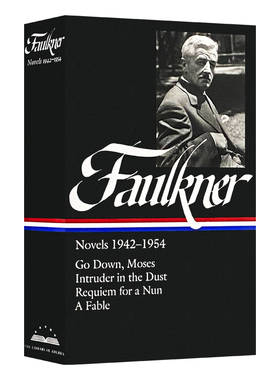 英文原版小说 William Faulkner Novels 1942-1954 LOA #73 威廉·福克纳小说 精装美国文库 英文版 进口英语原版书籍