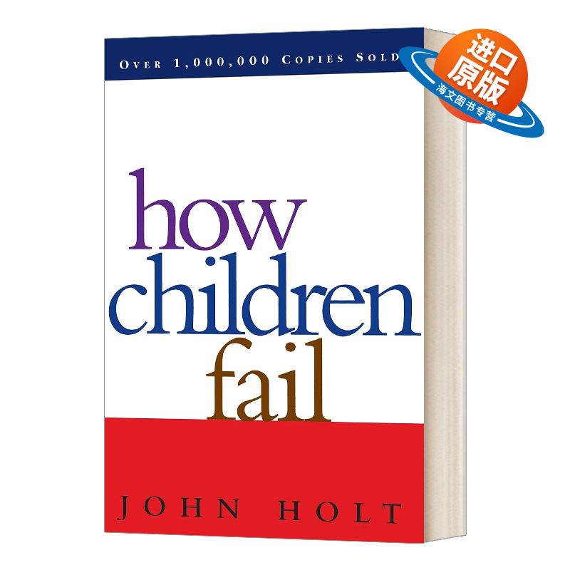 英文原版How Children Fail 孩子为何失败 英文版 进口英语原版书籍