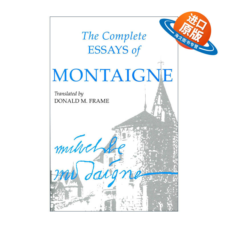 英文原版 The complete essays of Montaigne 蒙田随笔全集 英文版 进口英语原版书籍