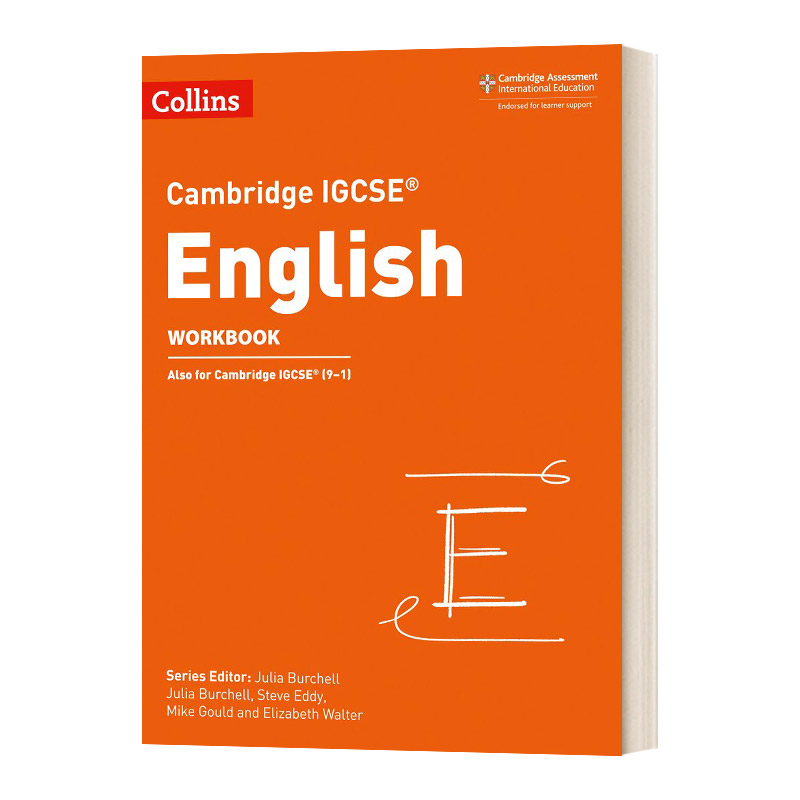 英文原版 Cambridge IGCSE English Workbook柯林斯剑桥IGCSE英语练习册英文版进口英语原版书籍