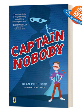 英文原版 Captain Nobody 无名队长 Dean Pitchford 儿童英雄故事 英文版 进口英语原版书籍