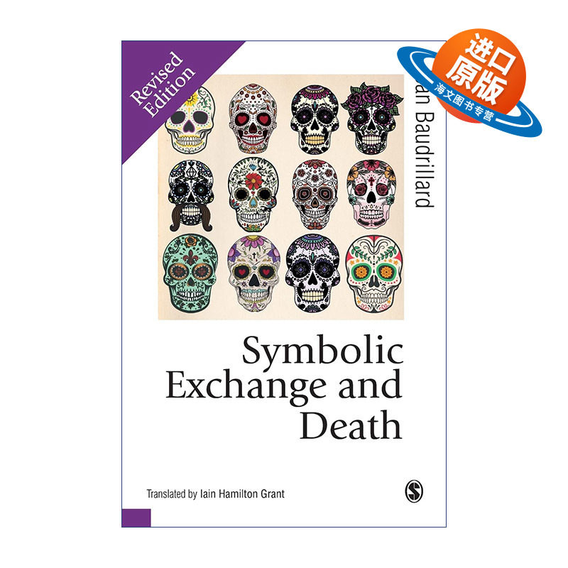英文原版 Symbolic Exchange and Death 象征交换与死亡 让·鲍德里亚 英文版 进口英语原版书籍