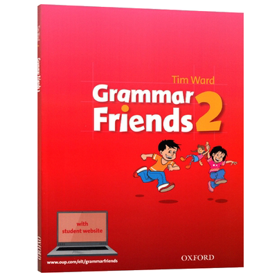 牛津小学英语语法书2英文原版 Oxford Grammar Friends 2 和语法做朋友 涵盖剑桥少儿英语考试语法课程教材 进口原版书籍
